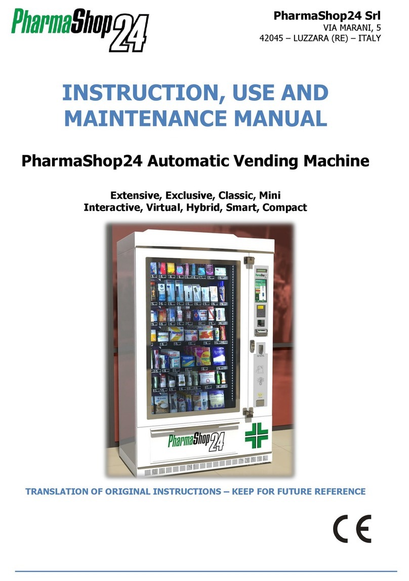 PharmaShop24 Extensive Instruction, use and maintenance manual