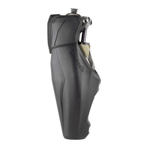 Otto Bock Genium X3 User manual Otto Bock Genium X3 User manual