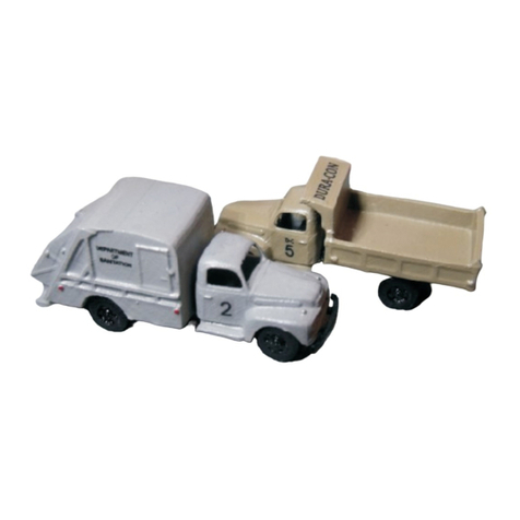 EA Electronics Z-Scale Ford F6 Truck Kit Assembly instructions