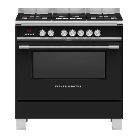 Fisher & Paykel OR90SCG4B1 User manual Fisher & Paykel OR90SCG4B1 User manual