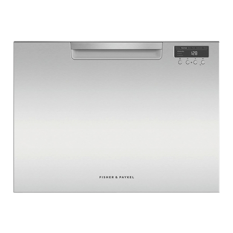 Fisher & Paykel SINGLE DISHDRAWER DD24SCTX9 Operating instructions