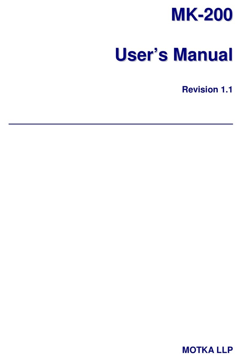 MOTKA MK-200 user manual