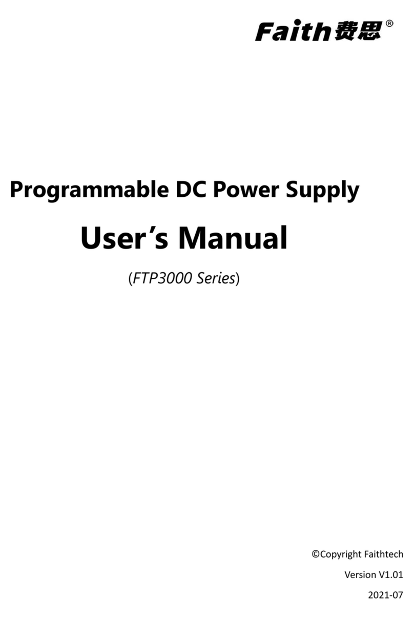 Faithtech FTP3000 Series user manual