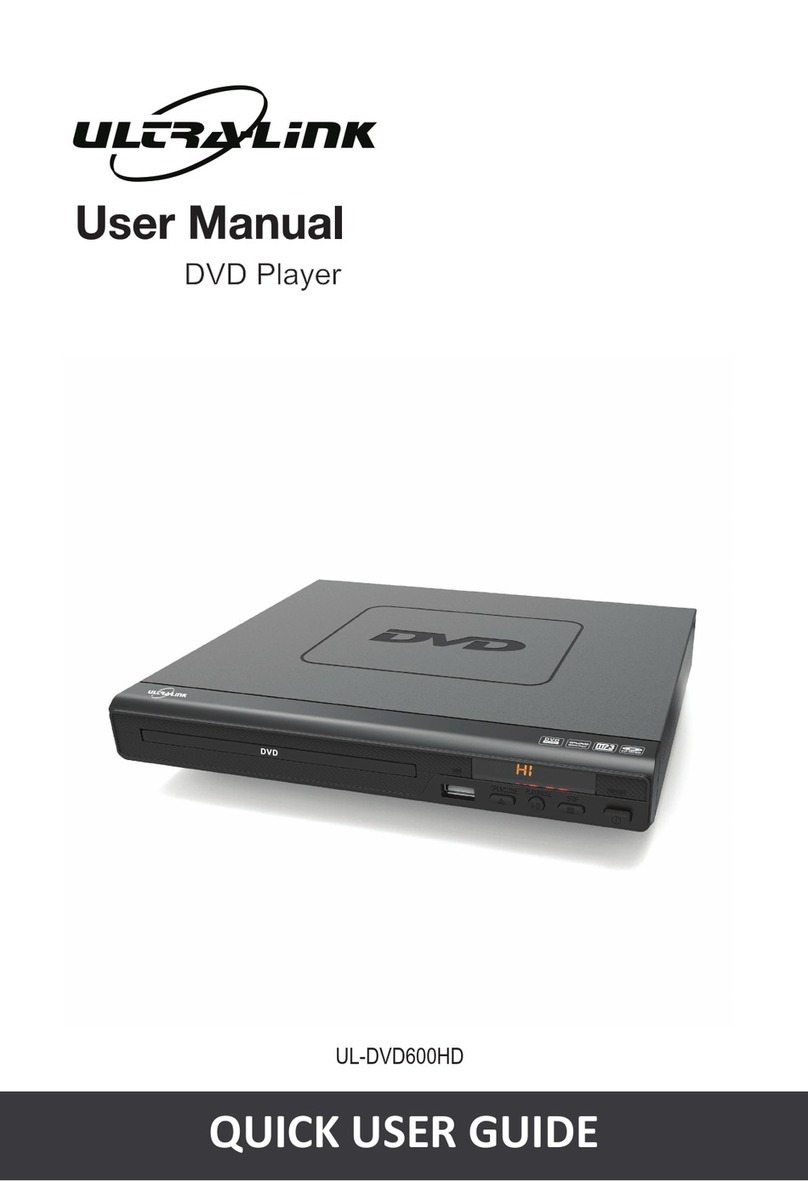 ULTRA-LINK UL-DVD600HD user manual