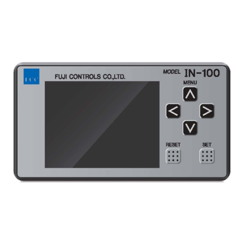 FUJI CONTROLS IN-100 instruction manual FUJI CONTROLS IN-100 instruction manual