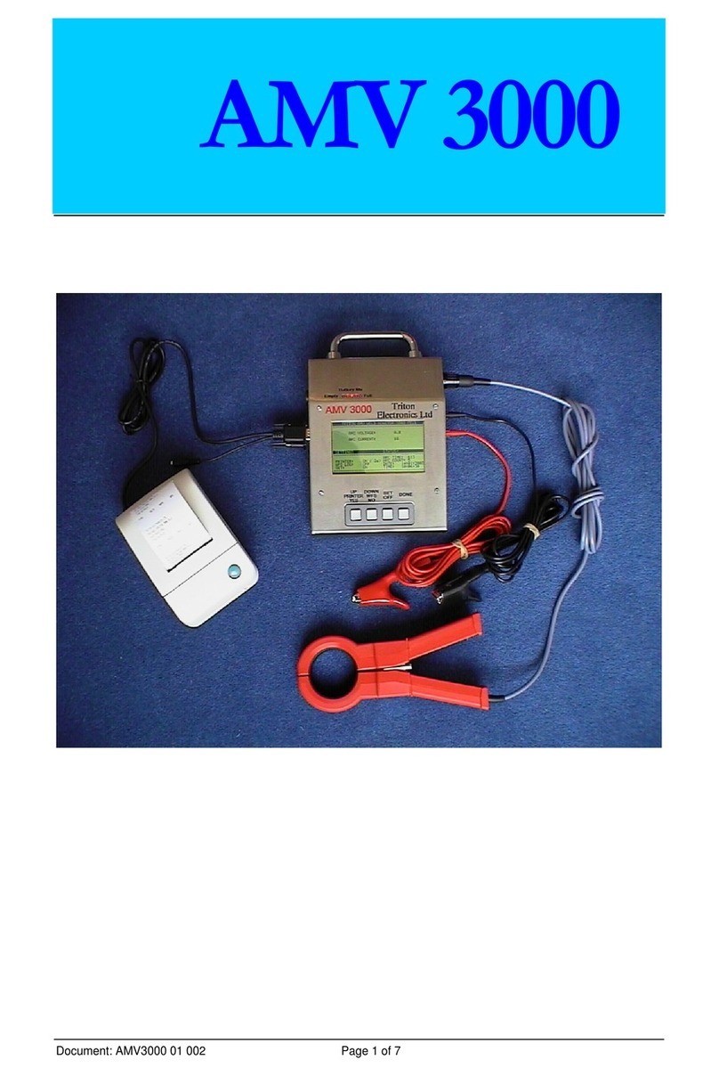 Triton Electronics AMV 300 manual Triton Electronics AMV 300 manual
