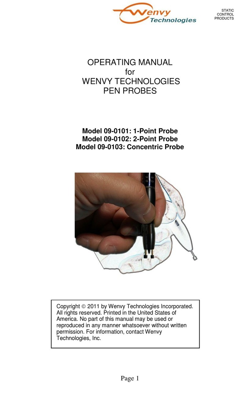 WENVY 09-0101 operating manual