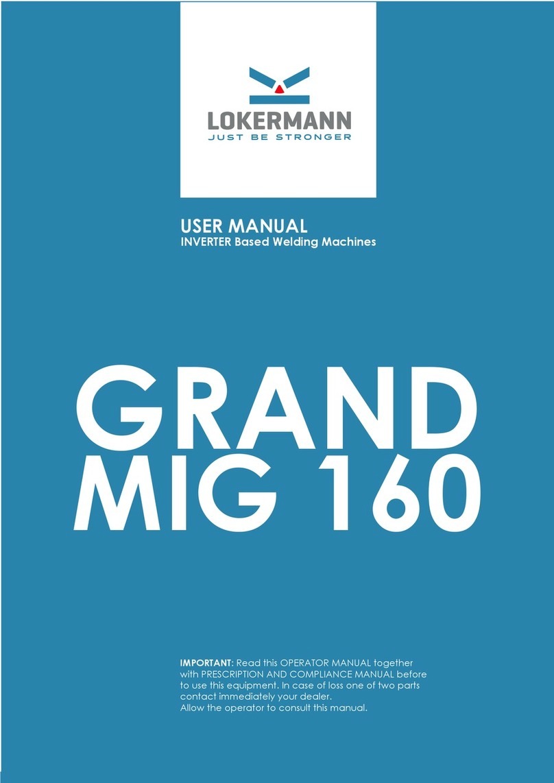LOKERMANN GRAND MIG 160 user manual