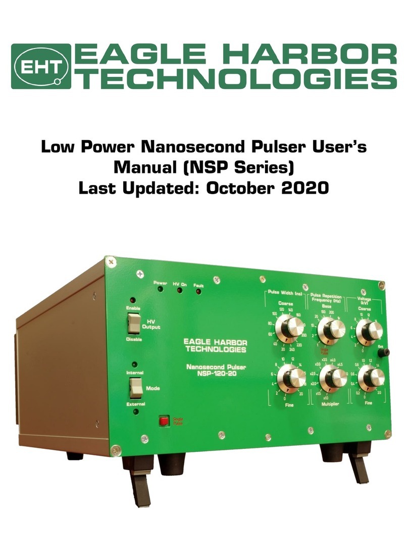 EHT NSP Series User manual