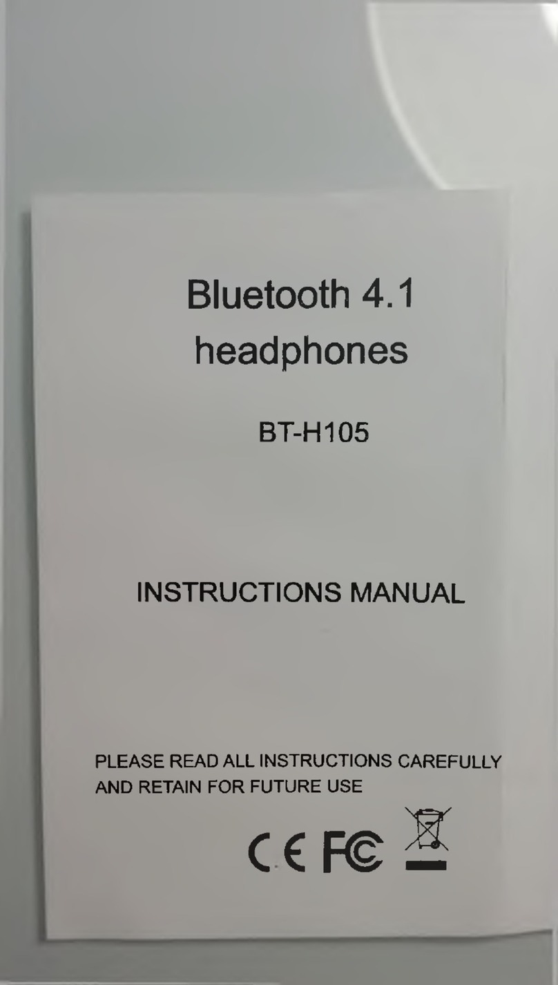 Obumex BT-H105 instruction manual