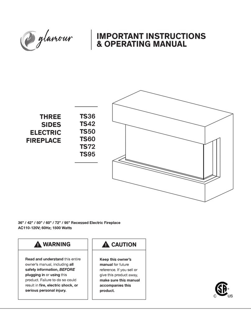 glamour TS36 Important instructions & operating manual glamour TS36 Important instructions & operating manual