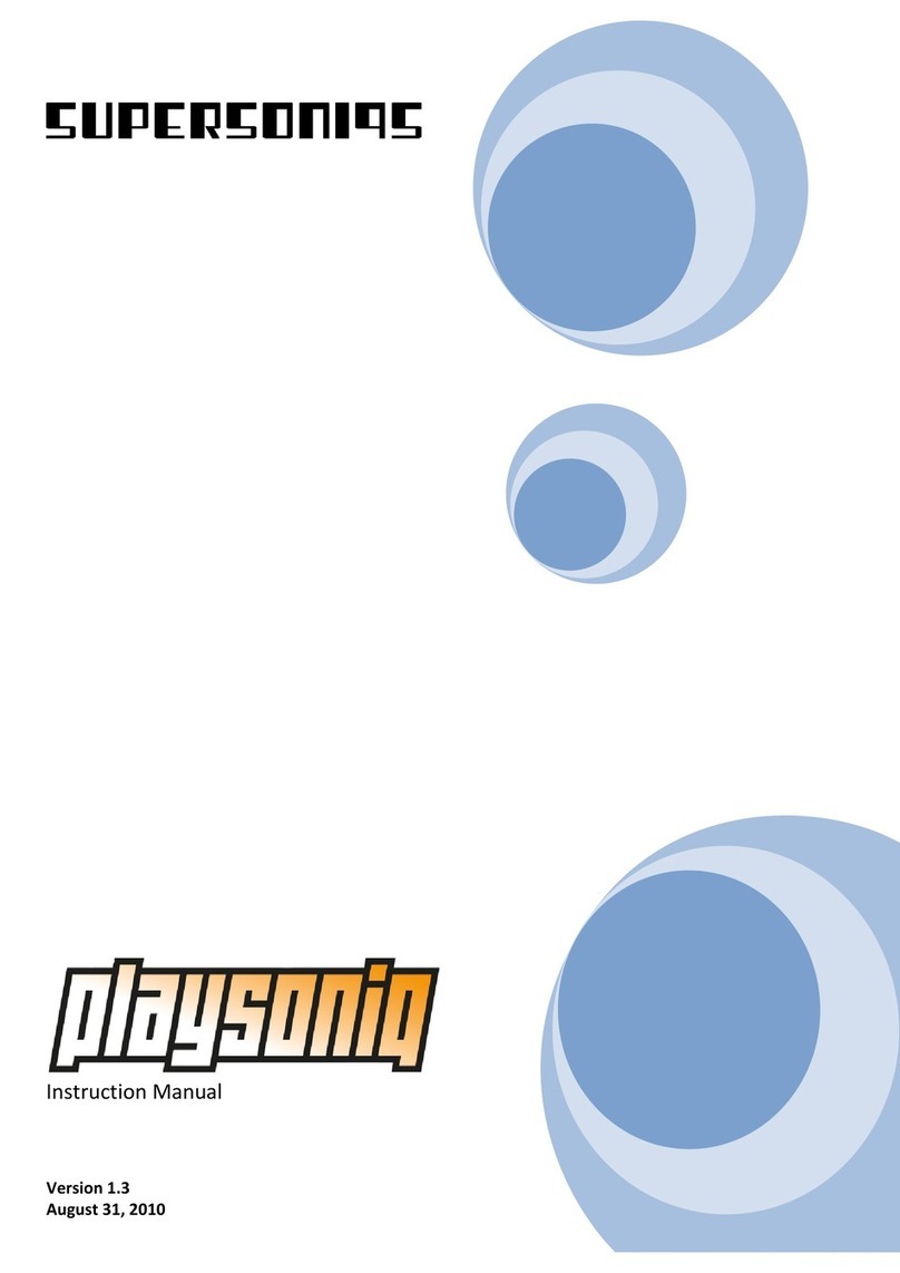 Supersoniqs PlaySoniq instruction manual