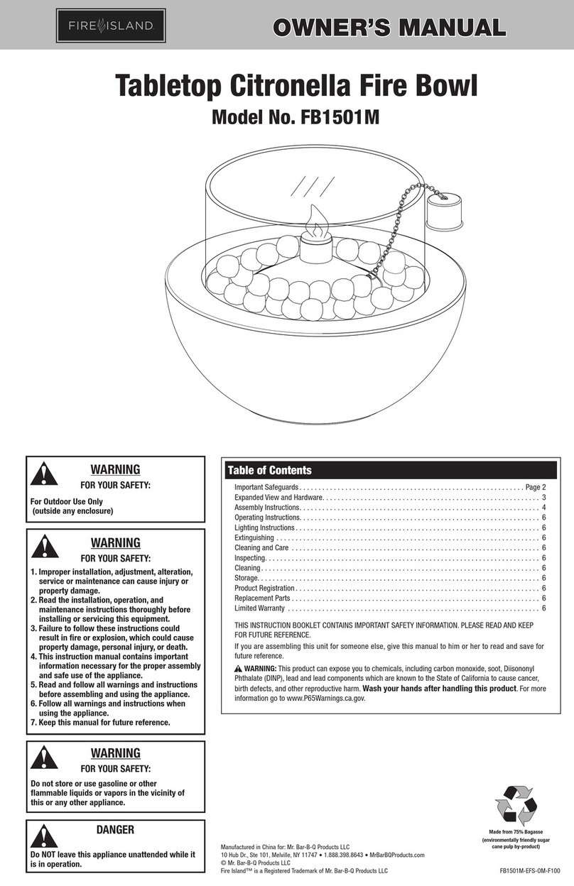 Fire Island FB1501M owner's manual
