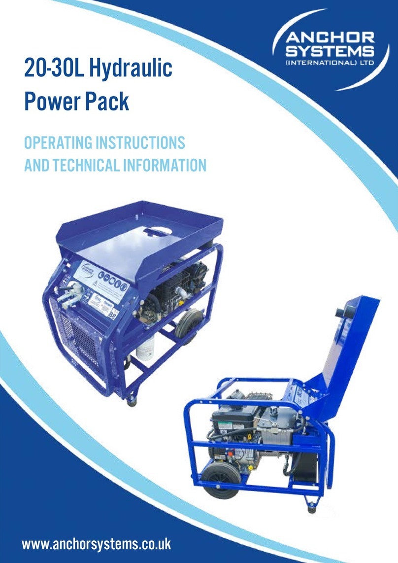 Anchor Systems 46913 Operating instructions and technical information