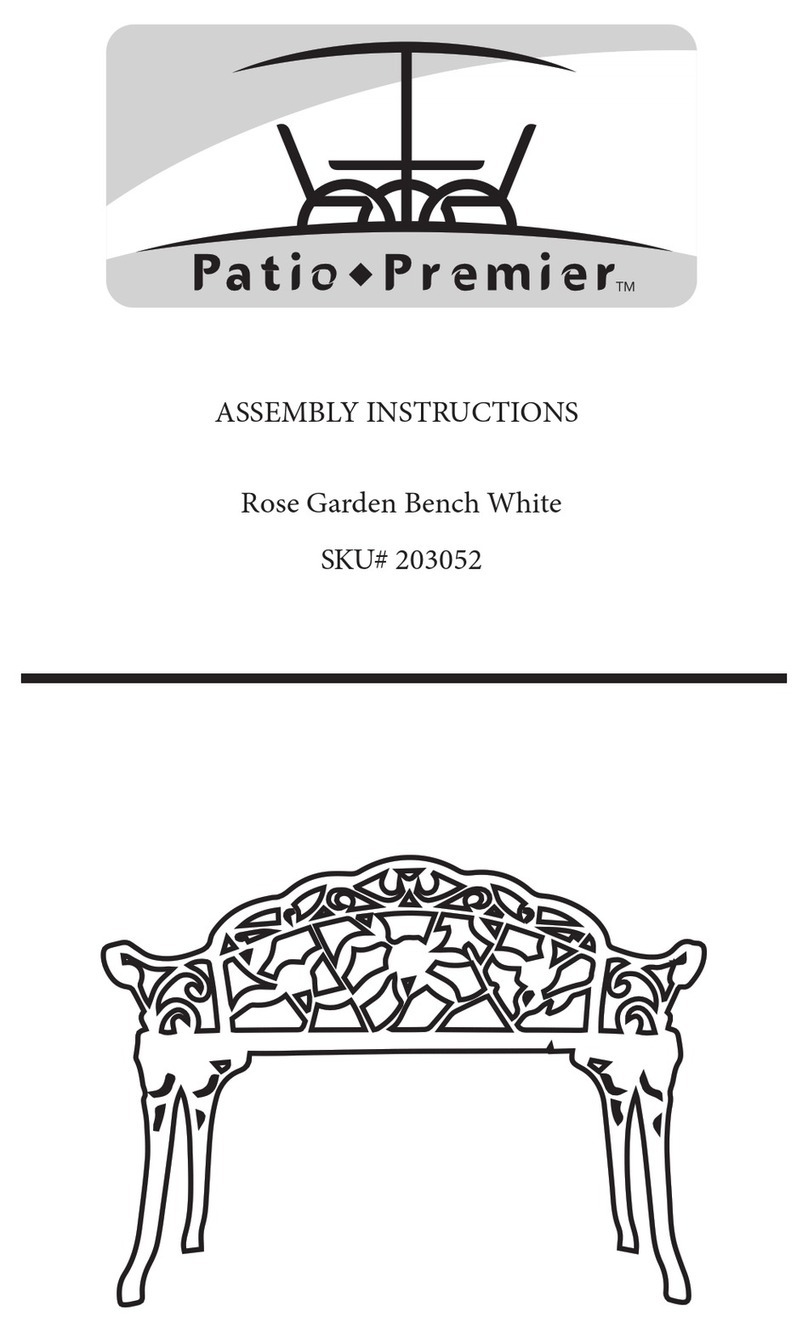 Patio Premier 203052 Assembly instructions