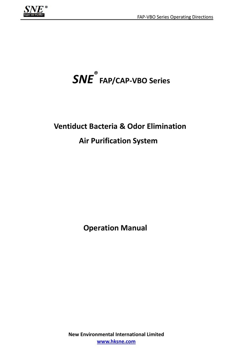 SNE FAP-VBO Series Operation manual