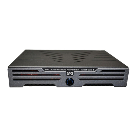 Premium Audio Products Mini GaN 5 user manual