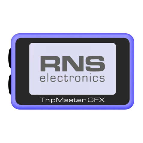 RNS electronics TripMaster GFX v2 Pro user manual