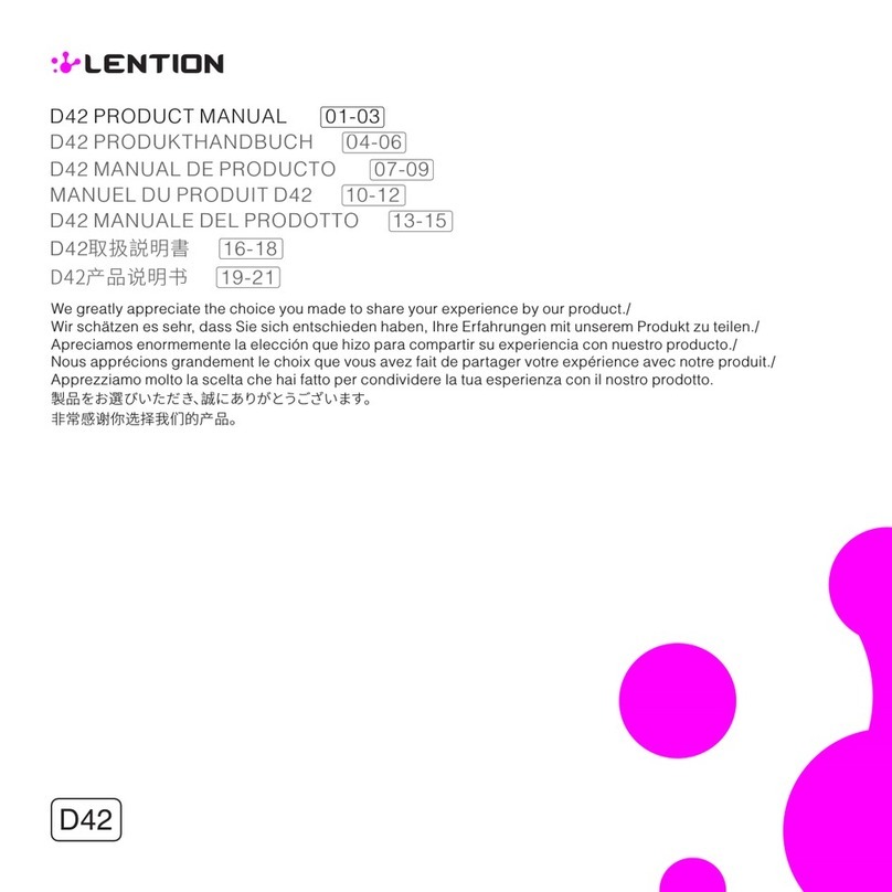 LENTION D42 User manual