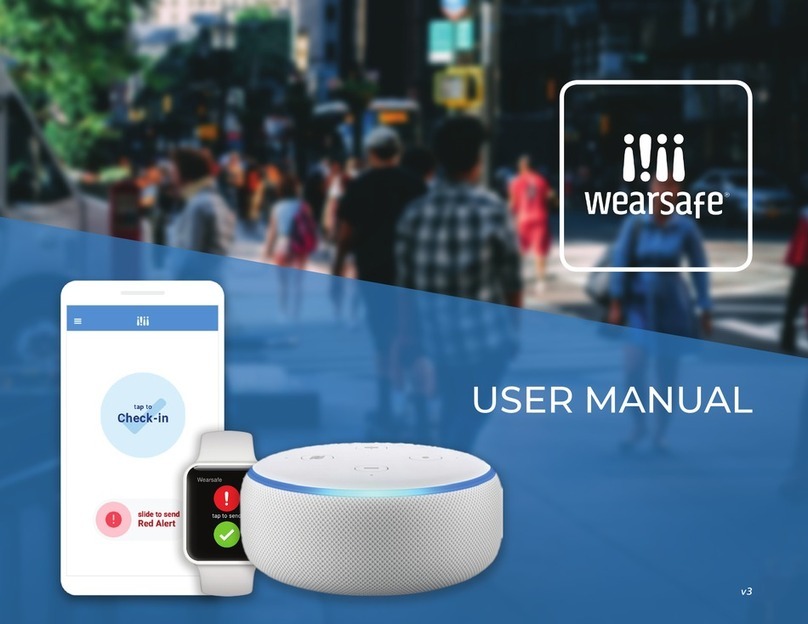 Wearsafe Tag user manual