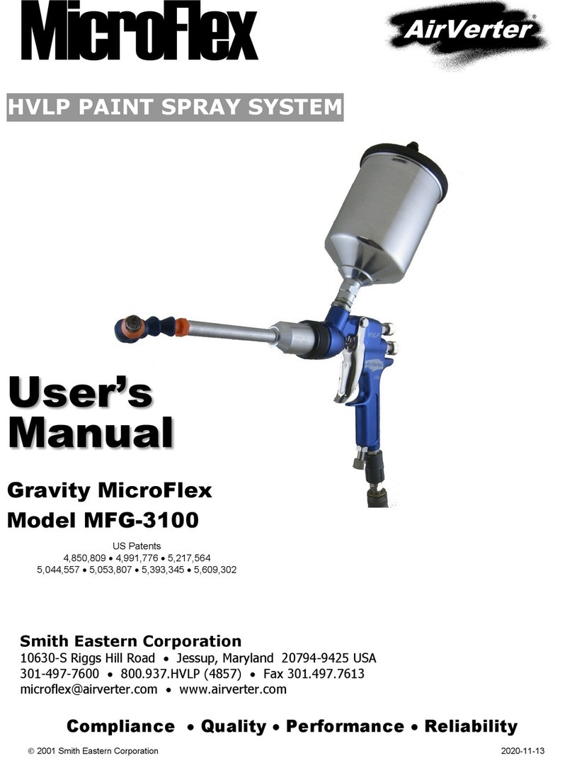 AirVerter Gravity MicroFlex MFG-3100 User manual