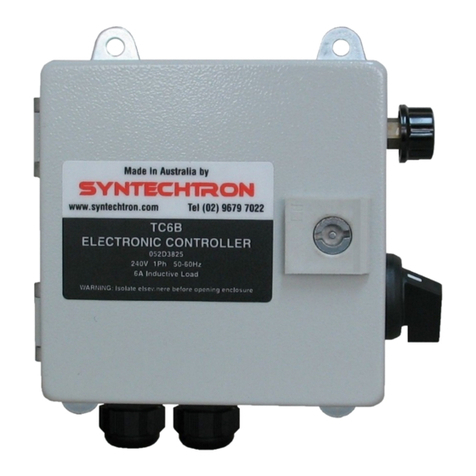 SYNTECHTRON TC6B Installation, operation & maintenance manual SYNTECHTRON TC6B Installation, operation & maintenance manual