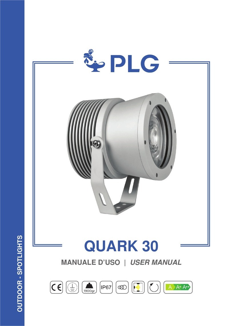 PLG QUARK 30 User manual