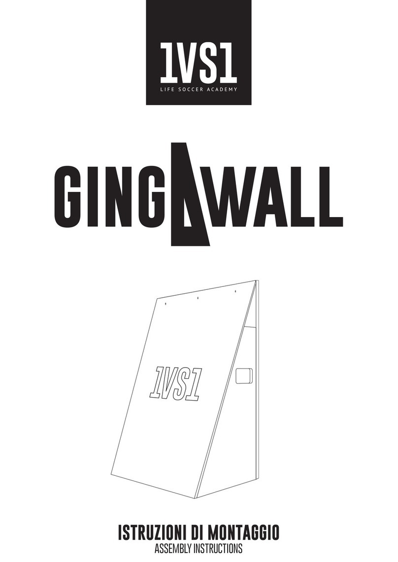 1VS1 GING WALL Assembly instructions