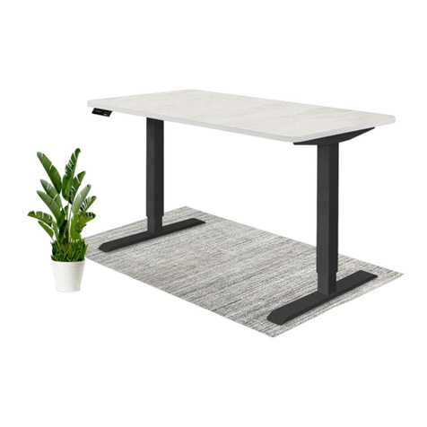 Effydesk Home Office Standing Desk 715 CAD instruction manual Effydesk Home Office Standing Desk 715 CAD instruction manual