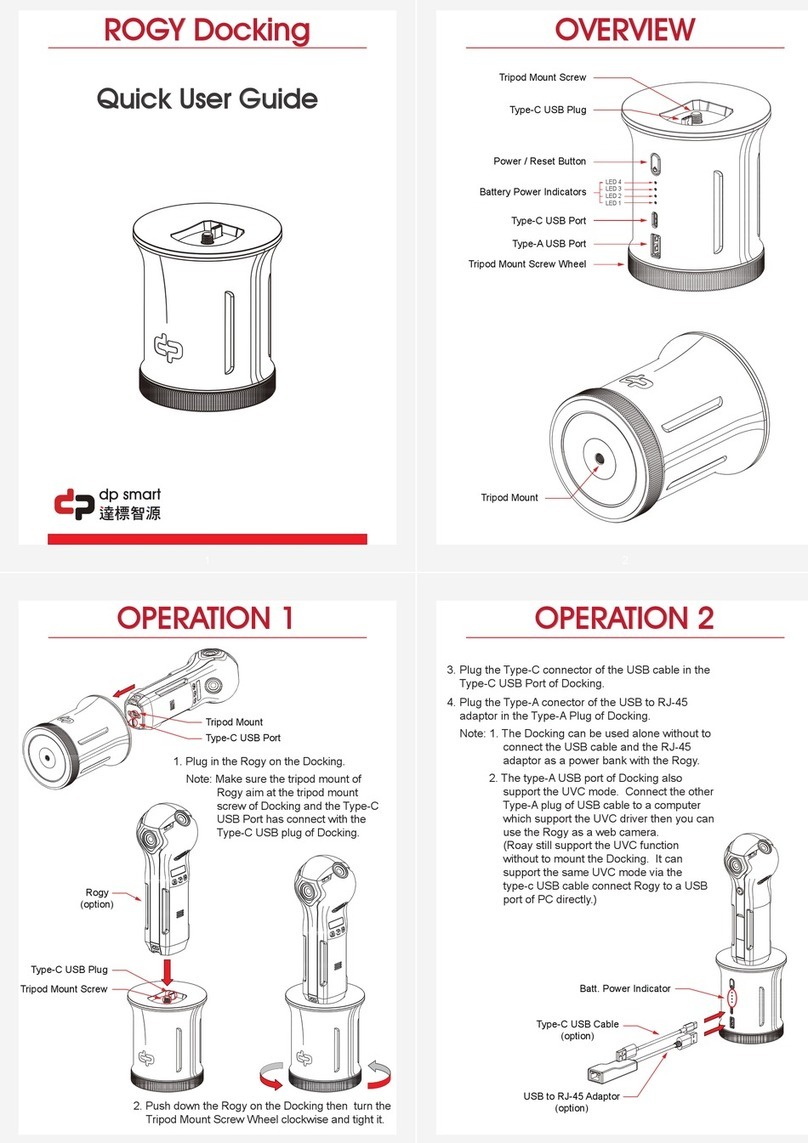 dp smart ROGY Docking Quick user guide