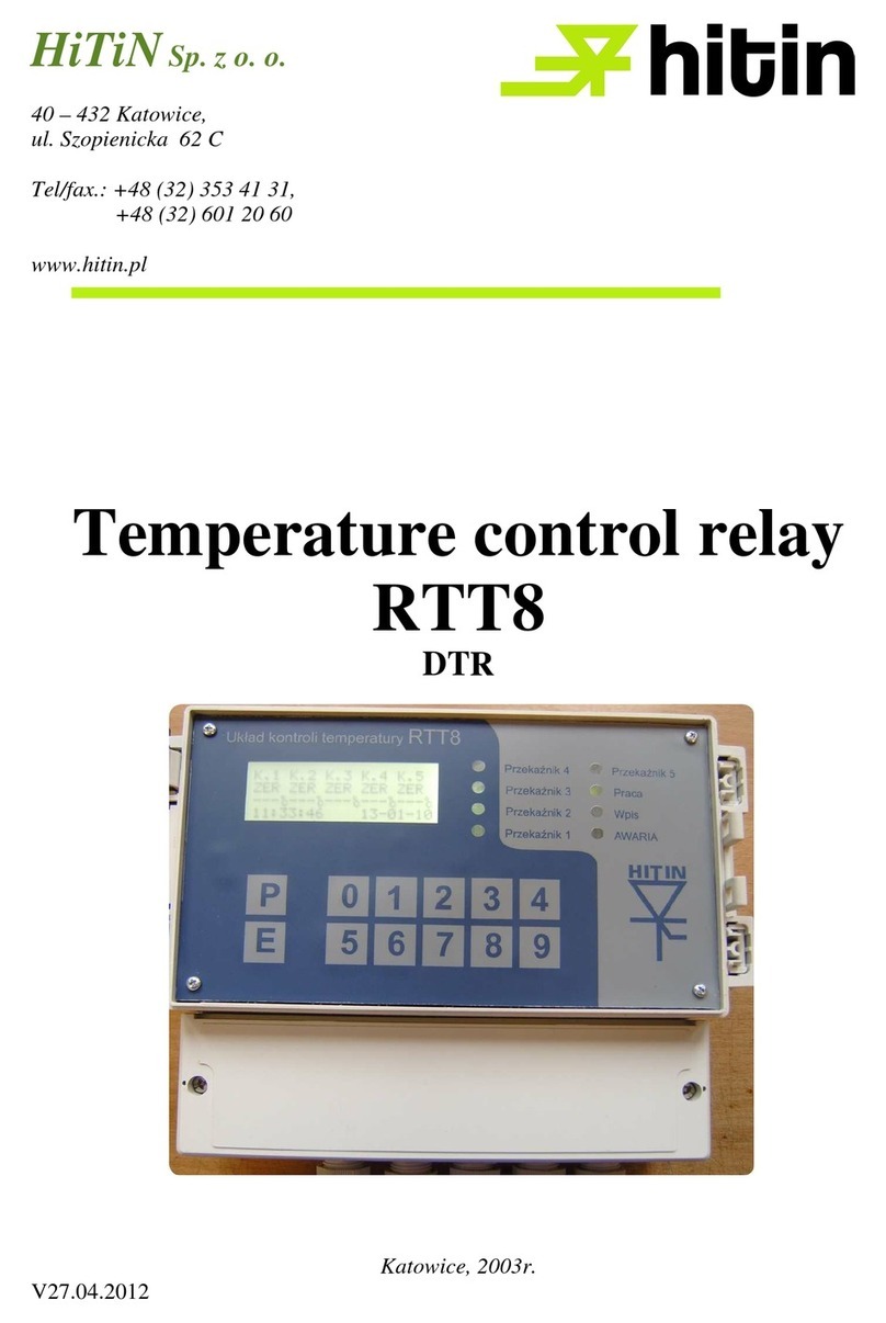 hitin RTT8 User manual