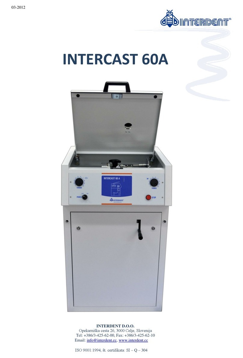 Interdent INTERCAST 60A manual