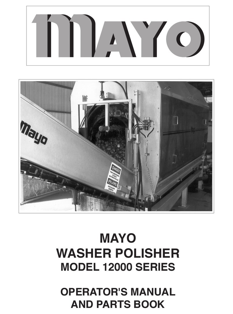 MAYO 12000 Series OPERATOR'S MANUAL AND PARTS BOOK