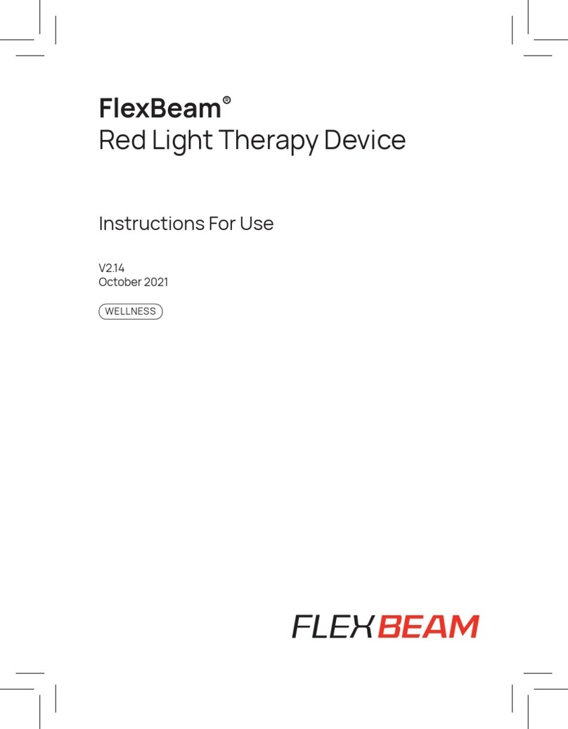 recharge health FlexBeam Instructions for use