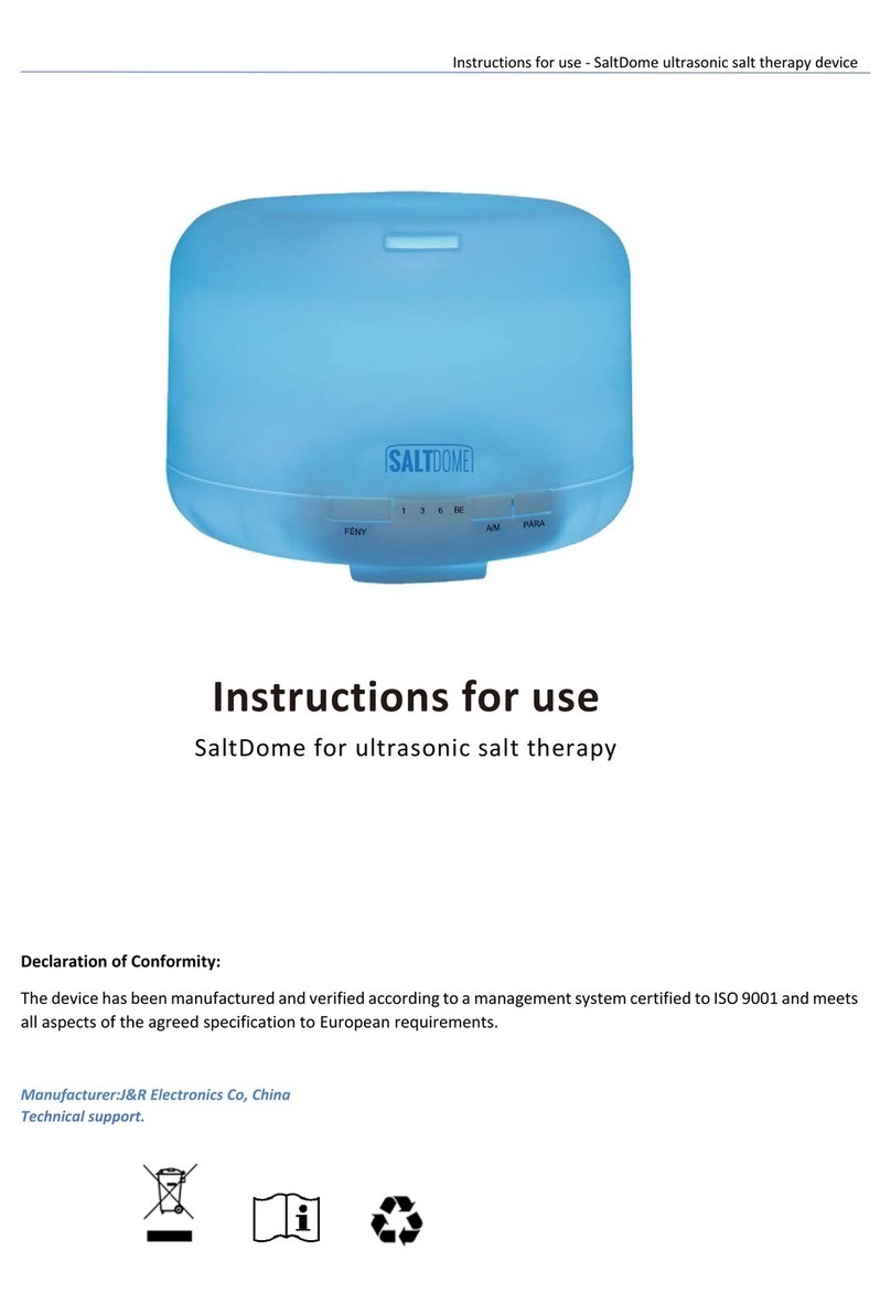 J&R SaltDome Instructions for use