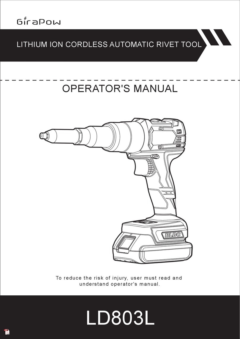 GiraPow LD803L Operator's manual