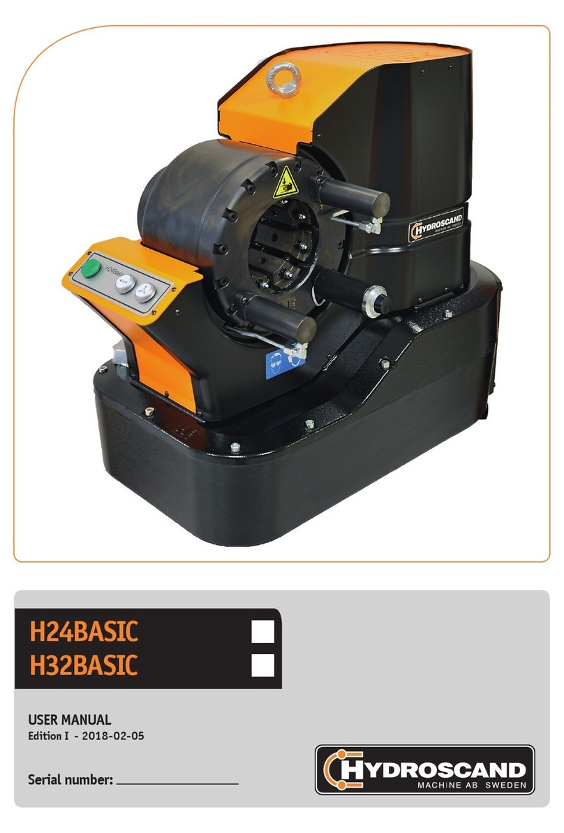 HYDROSCAND H24BASIC User manual