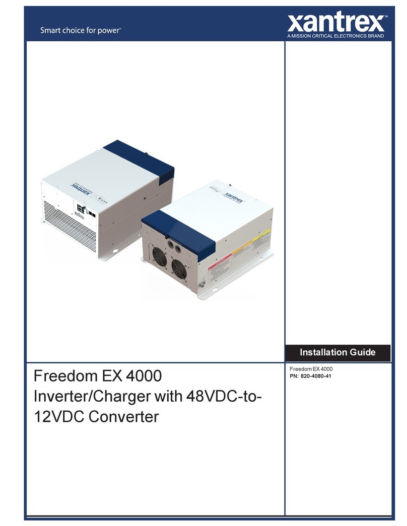 Xantrex Freedom EX 4000 installation guide