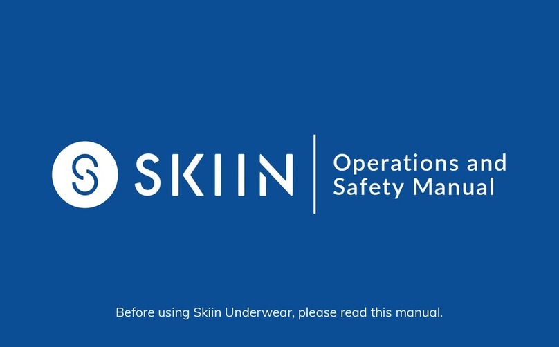 Myant SKIIN Operation and safety manual