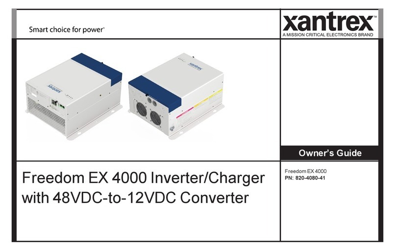 Xantrex Freedom EX 4000 owner's guide