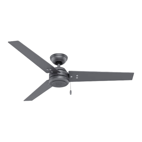 Vent Xpress HUNTER CASSIUS installation guide
