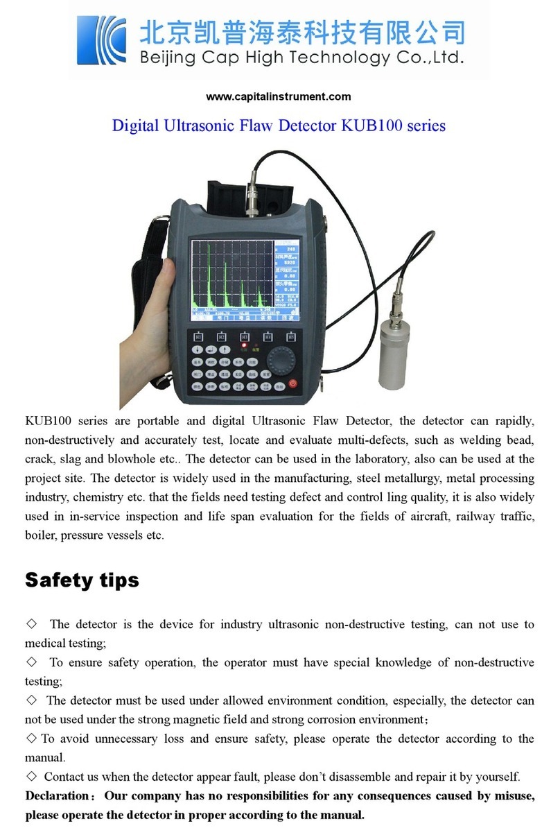 BEIJING CAP HIGH TECHNOLOGY KUB100 Series User manual