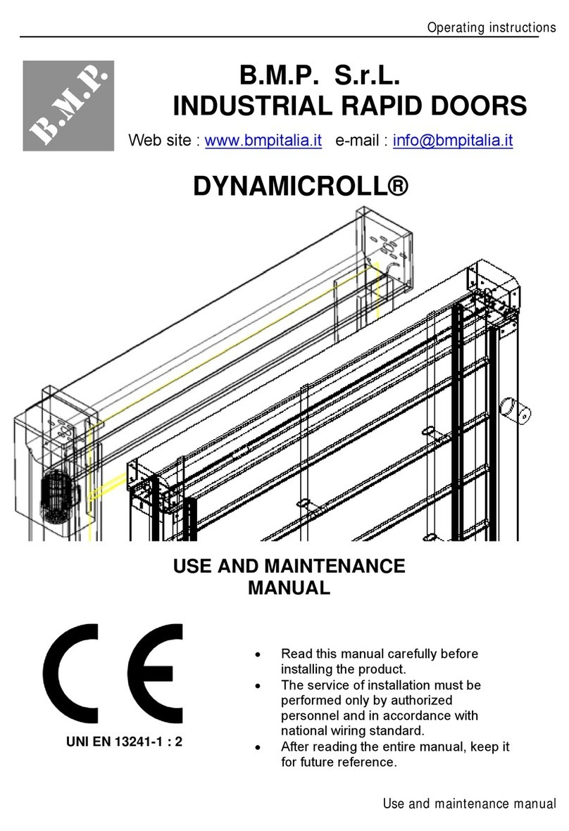 B.M.P. DYNAMICROLL User manual