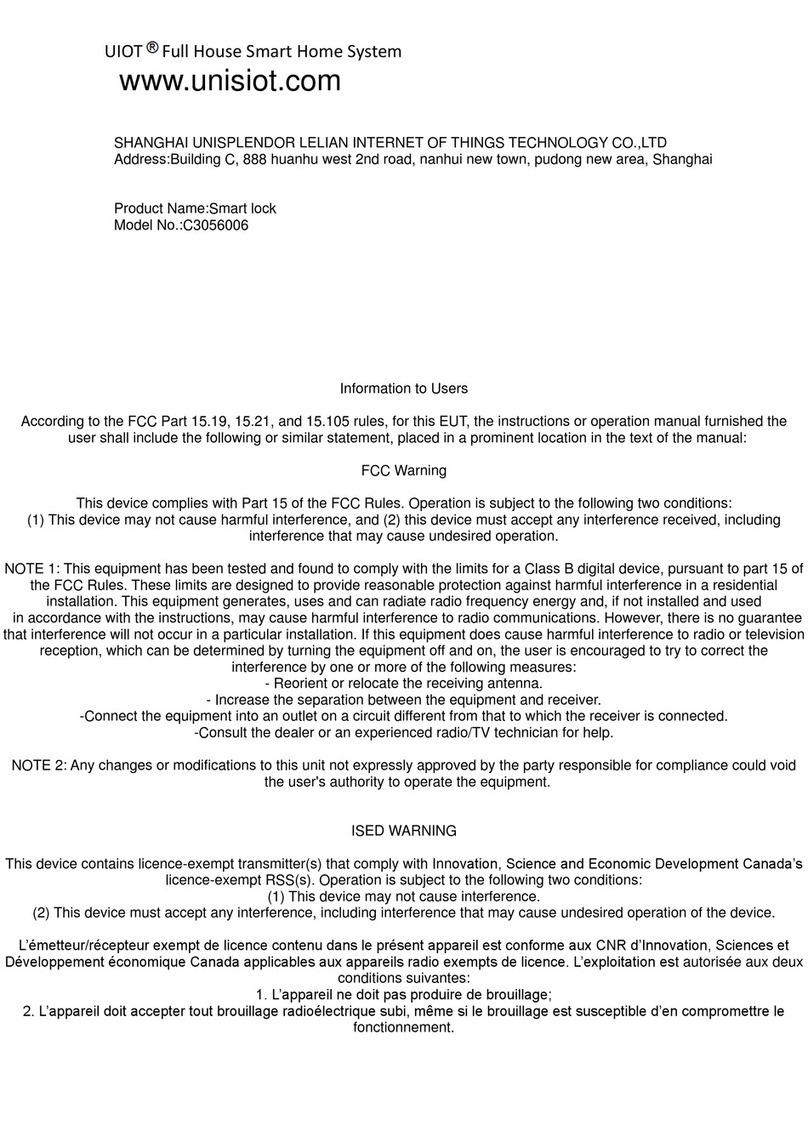 UIOT C3056006 manual