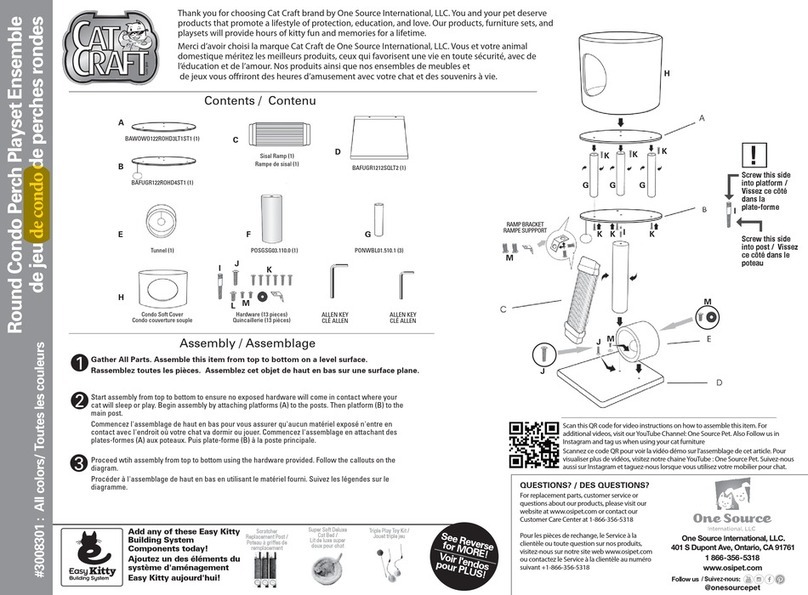 One Source CAT CRAFT manual