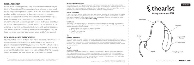 Thearist MRCS M180 quick start guide