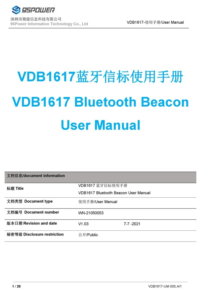 95Power VDB1617 User manual