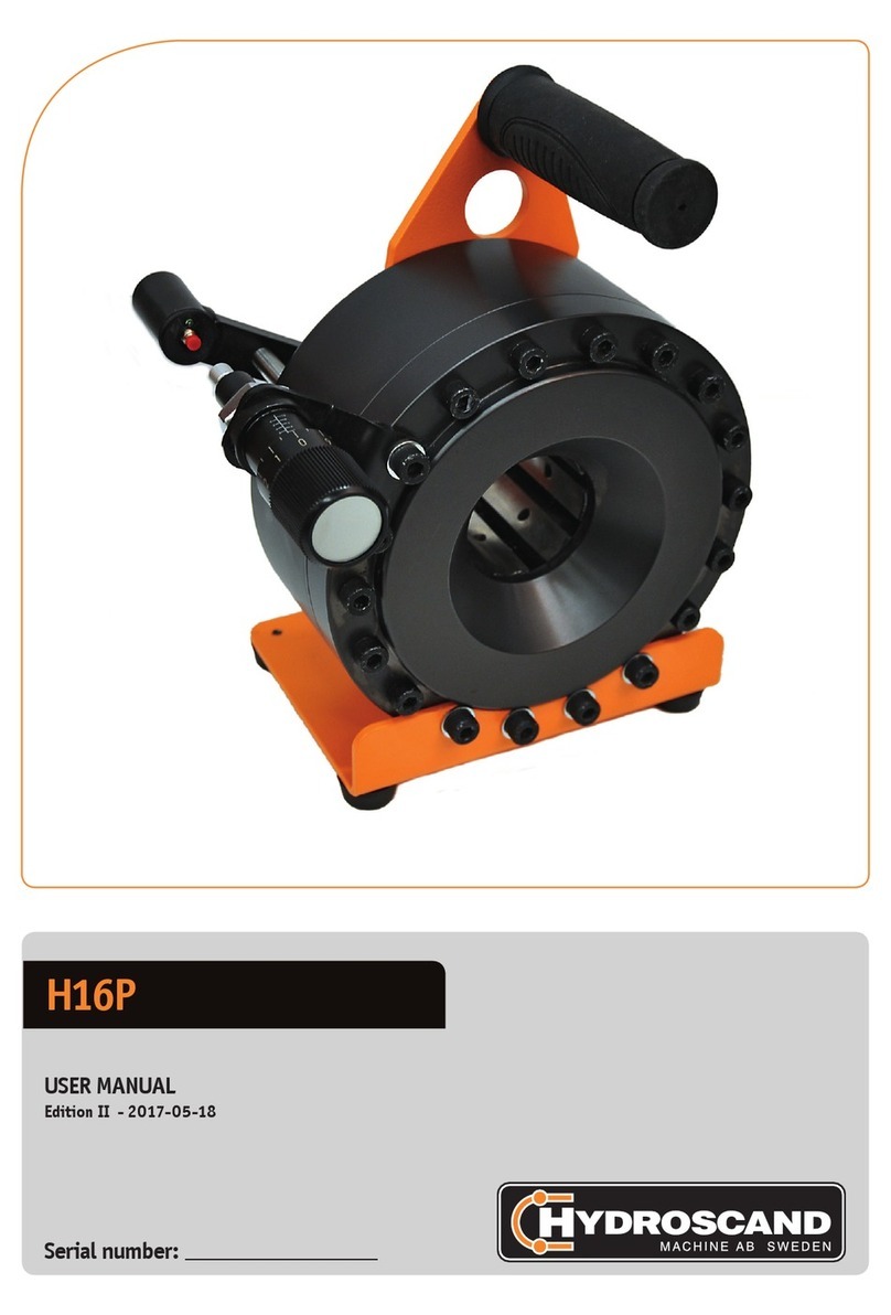 HYDROSCAND H16P user manual