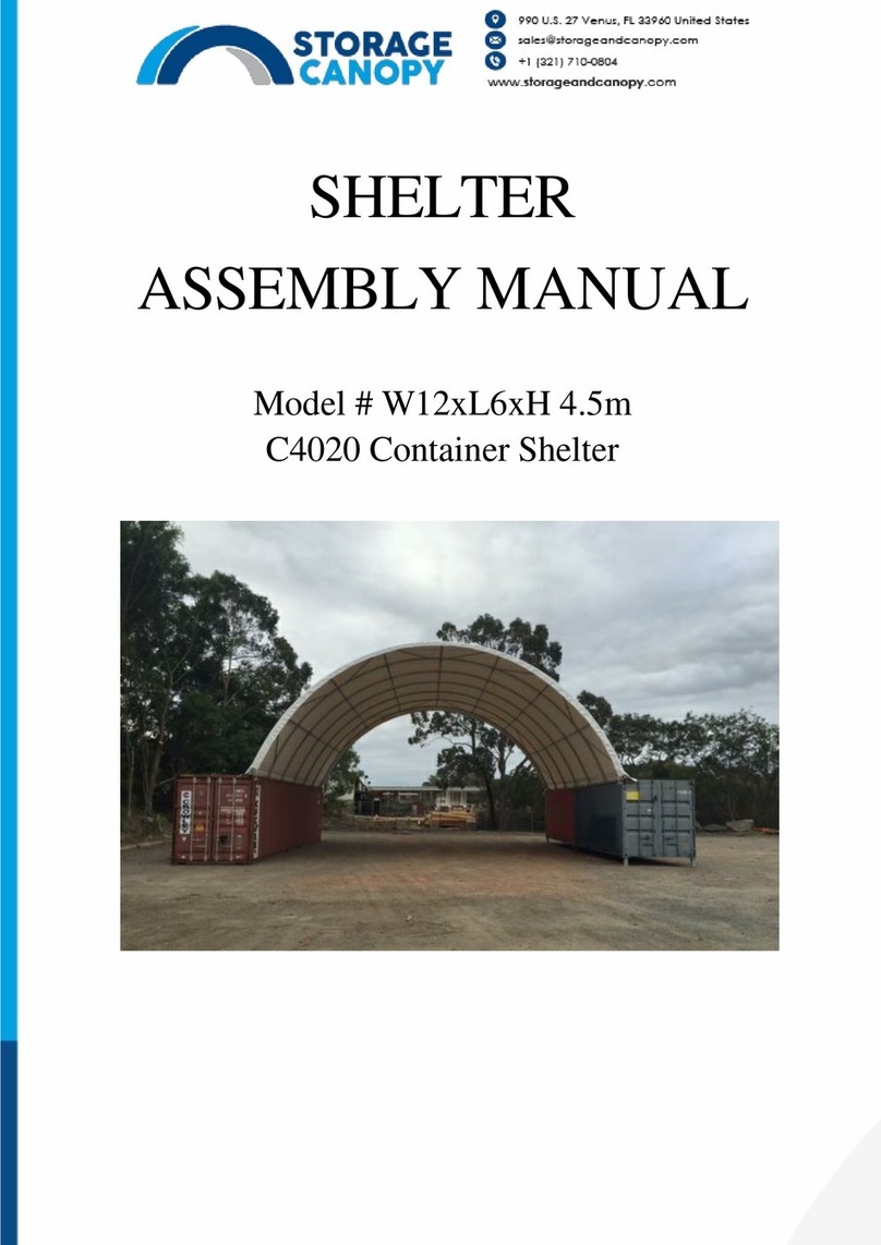Storage Canopy C4020 User manual Storage Canopy C4020 User manual