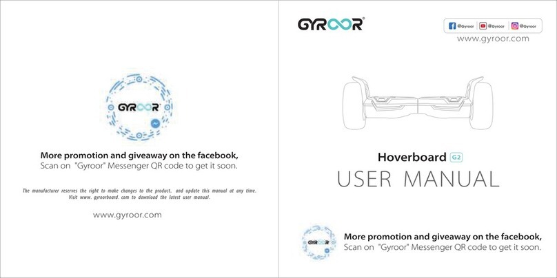 Gyroor G2 User manual